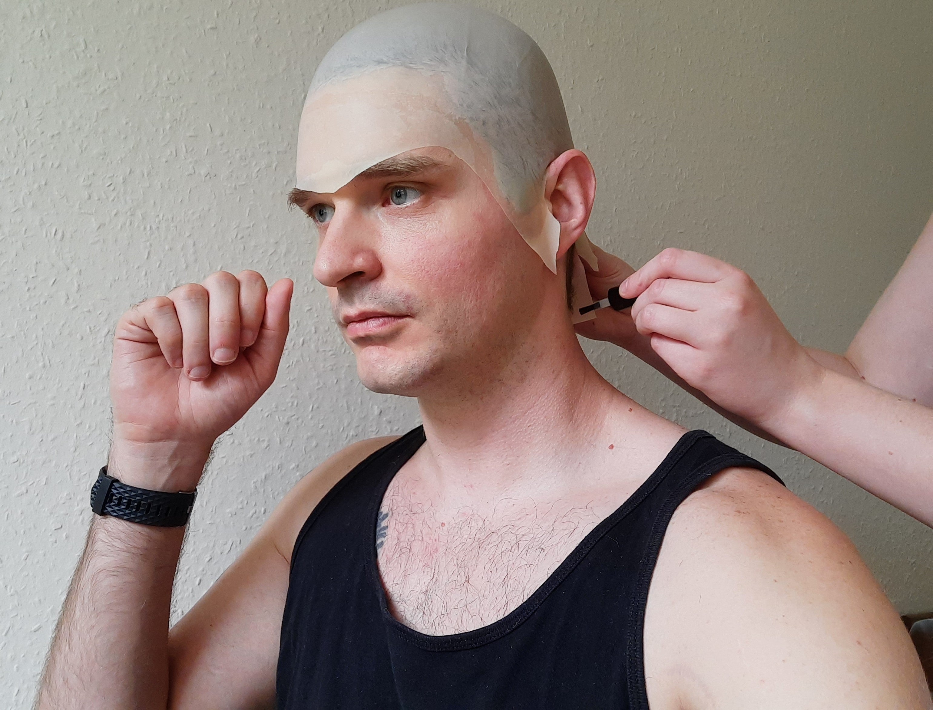 How To Apply A Bald Cap For Cosplays And Makeup Tests Popverse